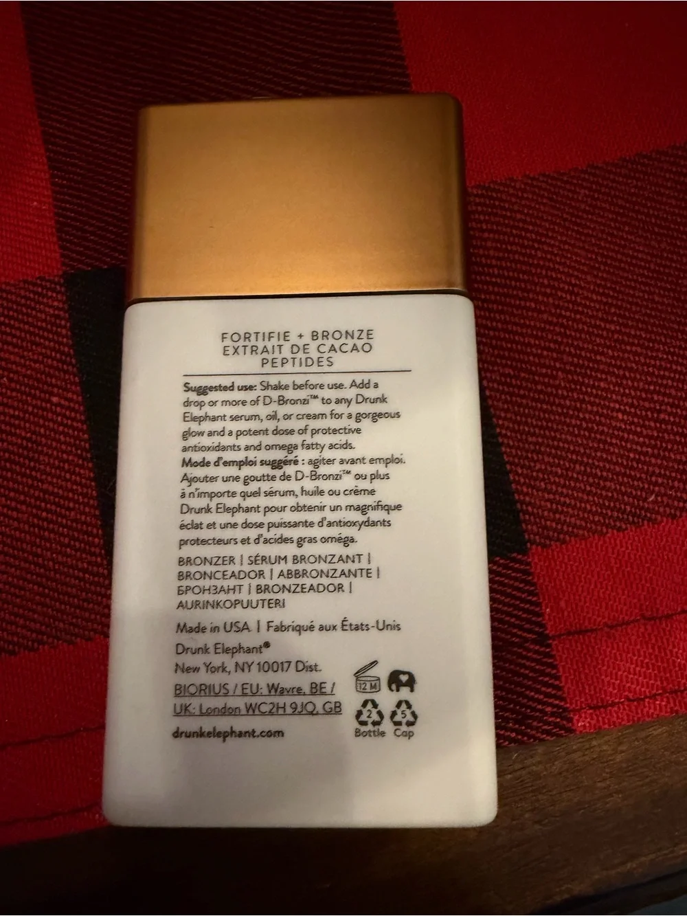 Drunk Elephant D-Bronzi Anti-Pollution Sunshine Drops NEW